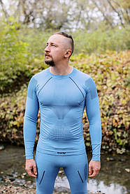 Термобілизна чоловіча Tramp Active комплект (футболка+штани) S/M