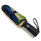 Парасолька веселка жіноча 12 спиць антивітер автомат складана Райдужний (60847), фото 4