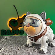 Собака-робот на радіокеруванні “Blaster” білий| Собачка на пульті керування | Інтерактивний Песик на радіоуправлінні, фото 4