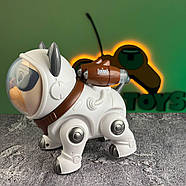 Собака-робот на радіокеруванні “Blaster” білий| Собачка на пульті керування | Інтерактивний Песик на радіоуправлінні, фото 5
