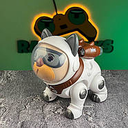 Собака-робот на радіокеруванні “Blaster” білий| Собачка на пульті керування | Інтерактивний Песик на радіоуправлінні, фото 6