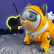 Собака-робот на радіокеруванні “Blaster” помаранчева | Собачка на пульті керування | Інтерактивний Песик на радіоуправлінні, фото 3