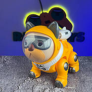 Собака-робот на радіокеруванні “Blaster” помаранчева | Собачка на пульті керування | Інтерактивний Песик на радіоуправлінні, фото 5