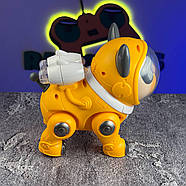 Собака-робот на радіокеруванні “Blaster” помаранчева | Собачка на пульті керування | Інтерактивний Песик на радіоуправлінні, фото 7