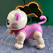 Інтерактивне кошеня на радіокеруванні “Olivia” рожевий | Котик на пульті керування | Кіт-робот на радіоуправлінні, фото 5