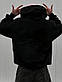 Тепле худі чоловіче для хлопчика підлітка Чорне, фото 2