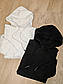 Тепле худі чоловіче для хлопчика підлітка Чорне, фото 4