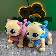 Інтерактивне кошеня на радіокеруванні “Oliver” синій | Котик на пульті керування | Кіт-робот на радіоуправлінні, фото 9