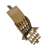 Патронташ MARCK-MEN РОЗКЛАДНИЙ на 25 набоїв .12К/.16К на пояс, варбелт, РПС, БРОНИК. Патронташ з МОЛЛЄ. КОЙОТ, фото 8