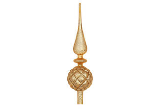 Верхівка на ялинку скляна 31 см