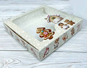 Коробка Прянички 15 х 15 х 3 см