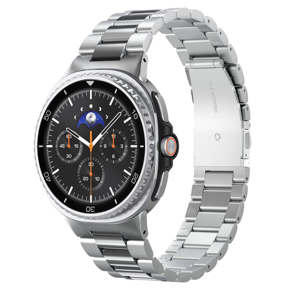 Ремінець Spigen для Galaxy Watch 8 Classic (40/ 44/ 46 mm) - Modern Fit, Silver (AMP10120), фото 1