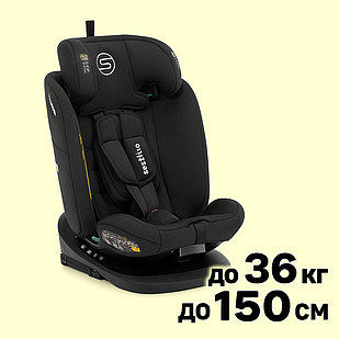 Автокресло Sesttino Oktagon Pro Isofix 0-36kg Black