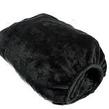 Набір плед і чохол плюшевий, багаторазовий для кушетки, бутилочний колір для масажу, фото 7