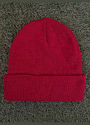 Чоловіча шапка тепла з закотом у дрібну в'язку C&A