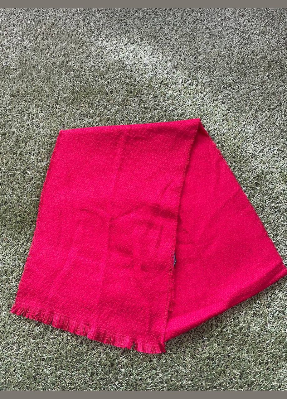 Шарф унісекс темно-червоний тонкий C&A, фото 1