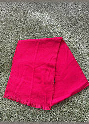 Шарф унісекс темно-червоний тонкий C&A