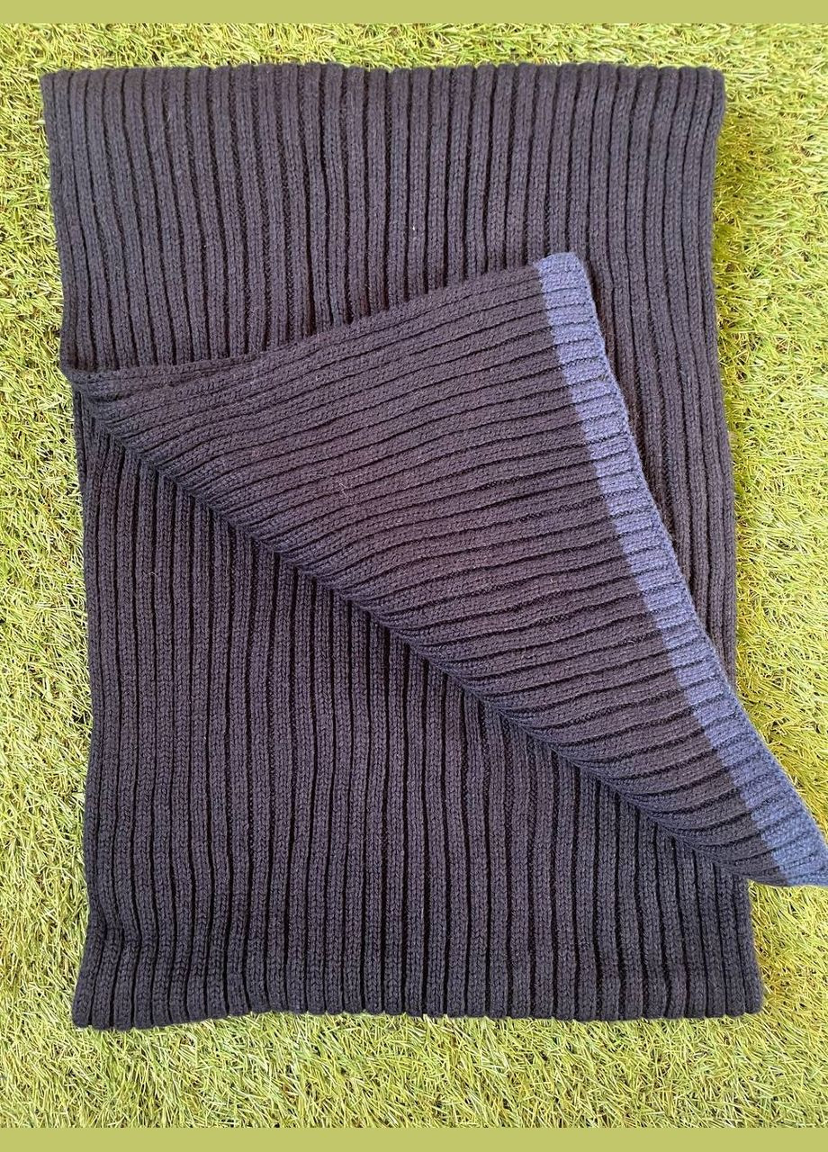 Широкий чоловічий шарф зі смужками з боків. C&A, фото 1