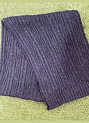 Чоловічий шарф — широкий брендовий візерунок. C&A