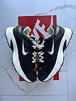 Термо кросівки Nike Initiator Black White Gore-Tex Чоловічі Найк Ініціатор чорні білі шкіра термо єврозима, фото 3