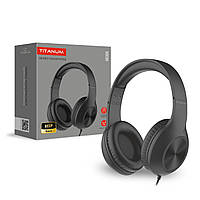 Навушники дротові накладні TITANUM H830A з мікрофоном