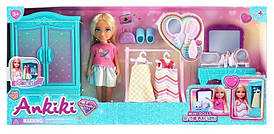 Лялька 606118  висота: 13 см, меблі, аксесуари, одяг, взуття, в коробці