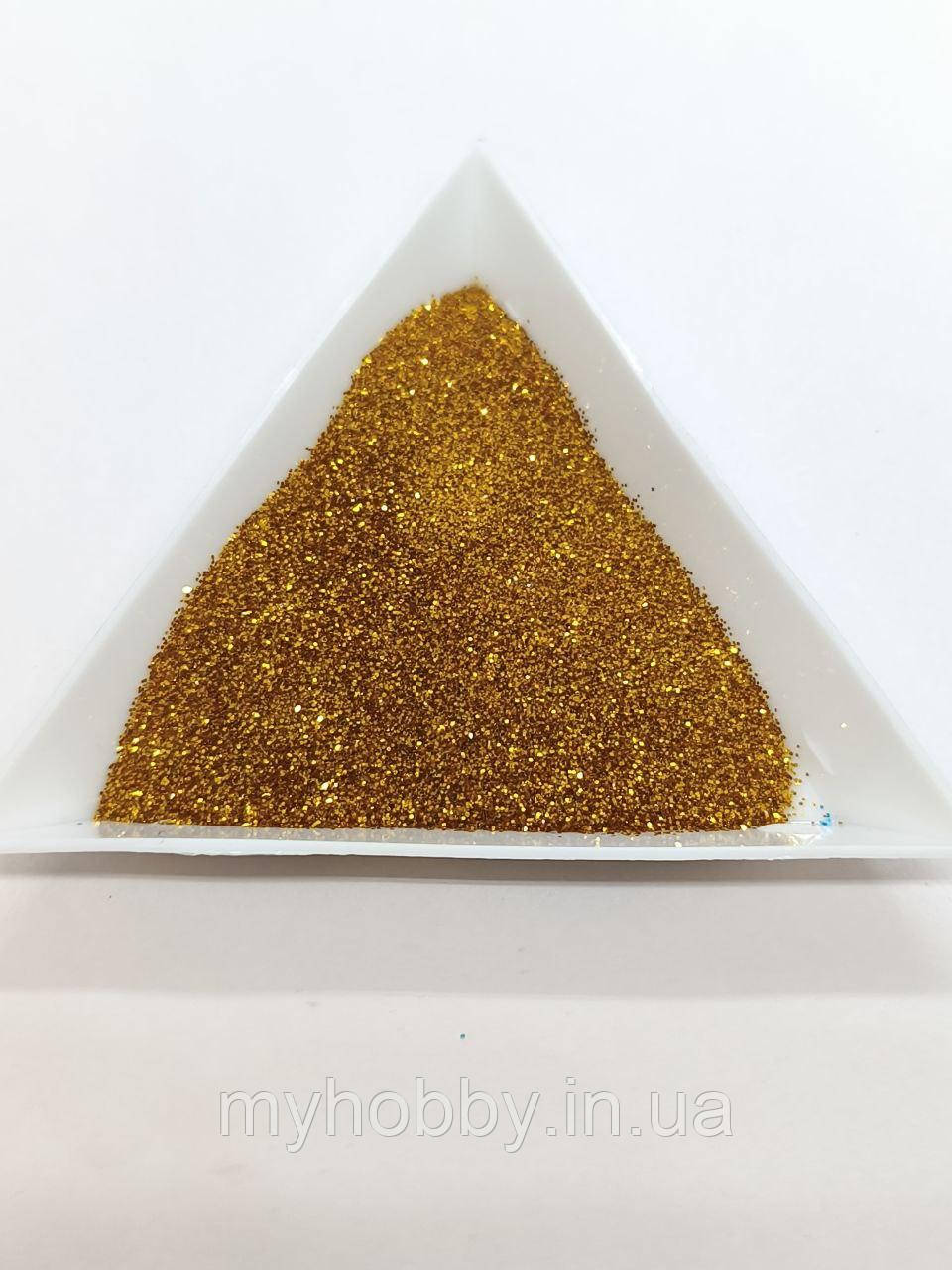 Присипка глітер-блискітки 25г колір Золото, фото 1