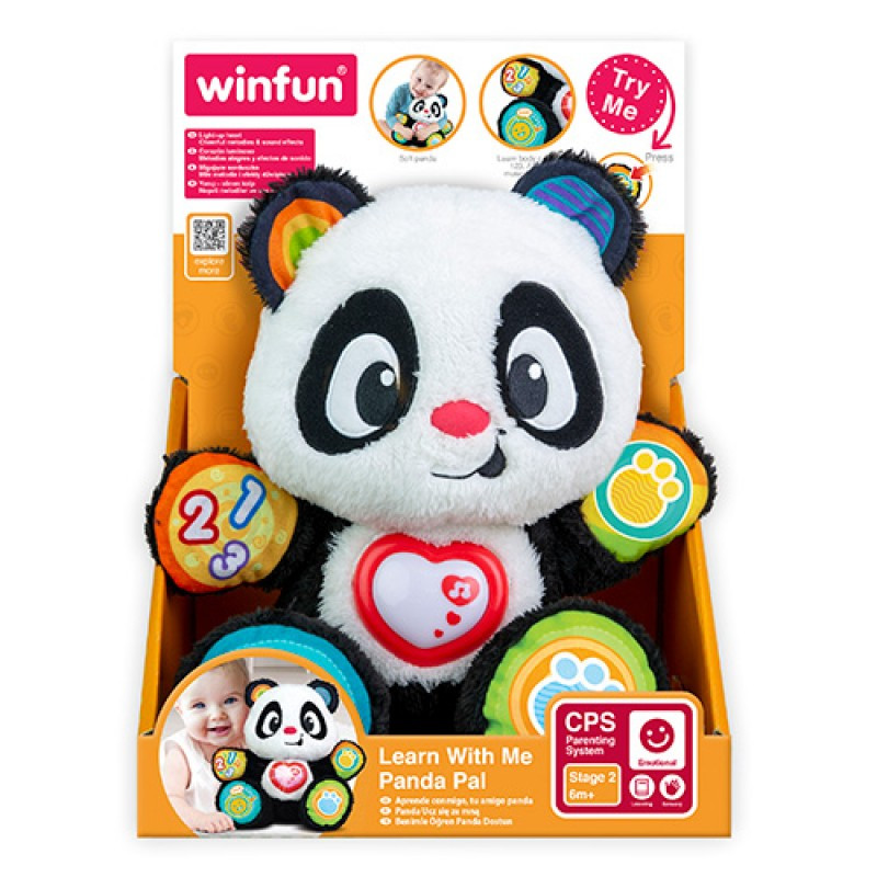 Музична іграшка Панда 0797-NL WinFun, музика, світло, фото 1