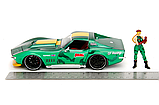 Машинка металева Jada Вуличний боєць. Шевроле з фігуркою Каммі, фото 3