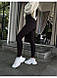 Утеплені лосини з флісовим начосом зима, хакі та чорні 42-44 •46-48•50-52, фото 6