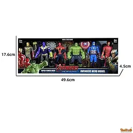 Набір героїв Месники 8256 A 6 фігурок