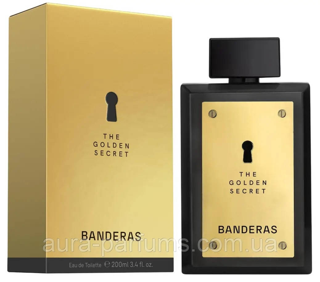Чоловічі парфуми Antonio Banderas The Golden Secret Туалетна вода 200 ml/мл