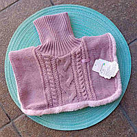 Манишка дитяча "Щасливе дитинство", зима Рожевий