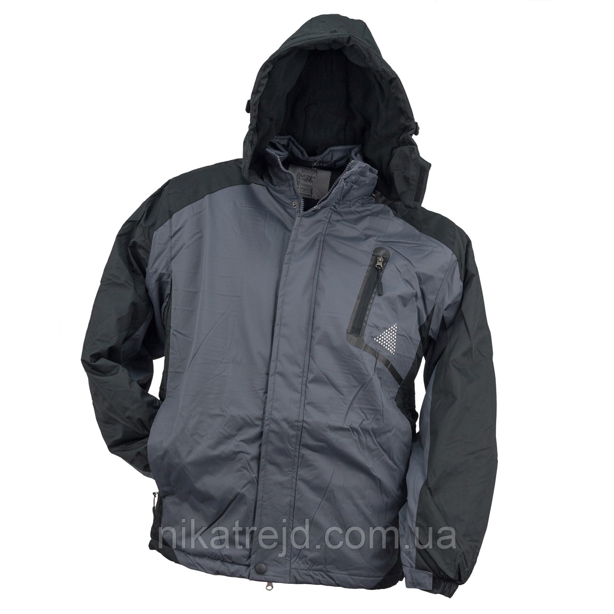 Куртка утеплена URGENT сіра