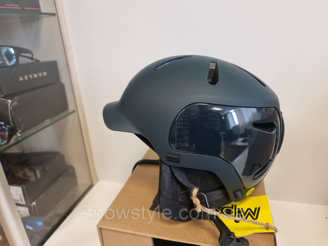 Шолом гірськолижний сноубордичний Bern Watts 2.0 MIPS Matte Forest Green Medium (55.5-59cm), фото 1