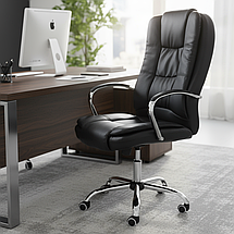 Офісне крісло Calviano MAX Чорне, фото 2