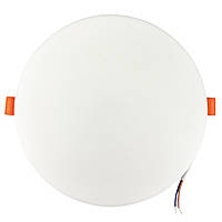 Стельовий світлодіодний світильник вбудований ESTER 24Вт круглий 5000К