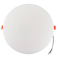 Врізний точковий світлодіодний світильник ESTER 36Вт круглий 5000К природний білий