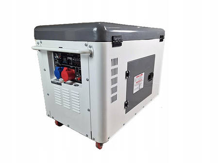 Генератор трифазний дизельний Machtmann 12500SS ATS 400 В 12,5 кВА з вимикачем (DualPower), фото 1