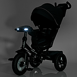 Велосипед Turbo trike МТ 1007 (оберт 360, USB, пульт, світло, сумка), фото 5