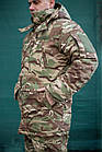 Бушлат зимовий Кордон-7 ЗСУ ріпстоп мультикам з підкладкою Omni-Heat, чоловіча зимова камуфляжна куртка, фото 9