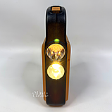 Ліхтар акумуляторний з сонячною панеллю і функцією Power Bank LED COB, потужний ручний ліхтар-прожектор, HS-8020D-Orange, фото 6