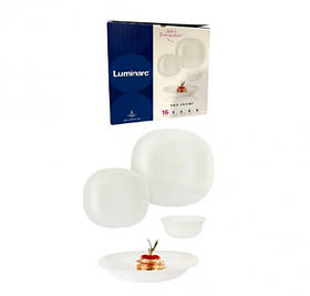 Сервіс столовий "Carine White Neo" Luminarc 16 предметів X1383