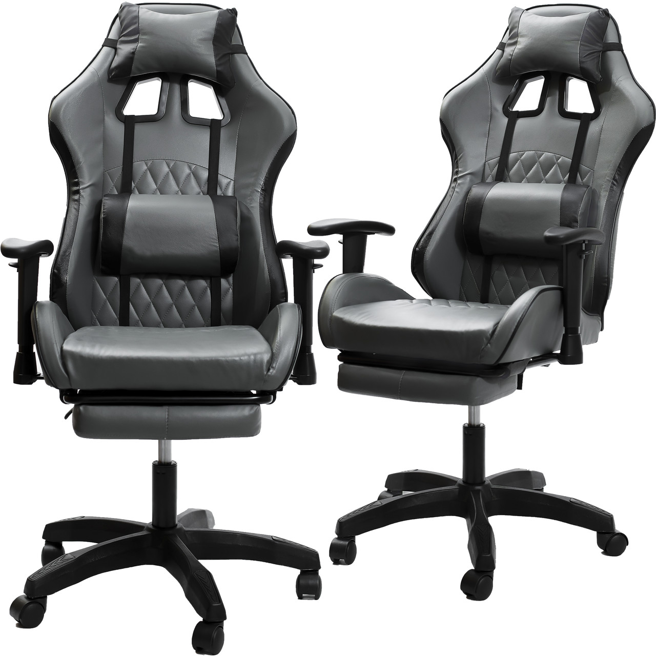 Крісло геймерське DIEGO Raptor gray, фото 1