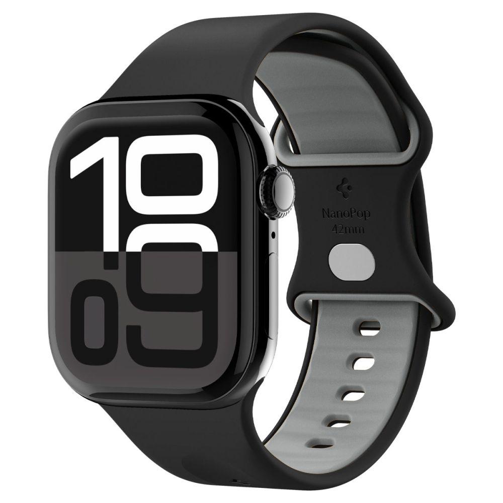 Ремінець Spigen для Apple Watch 40/ 41/ 42 mm - Nano Pop, Black Sesame (AMP09324), фото 1