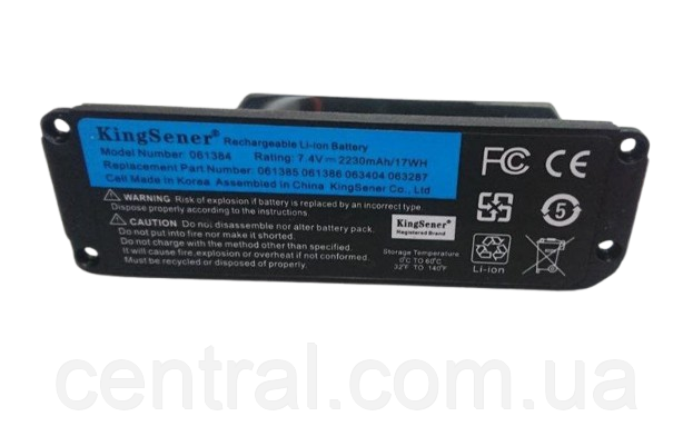 Акумулятор KingSener 061384 Li-ion 7.4V 2230mAh (17Wh), фото 1