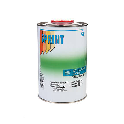 Лак Sprint Н67 GT Clear Transparente 2:1 5 л, фото 1