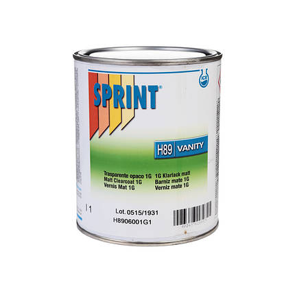 Лак проти подряпин Sprint Н89 2G Mat Clear Coat 1 л, фото 1