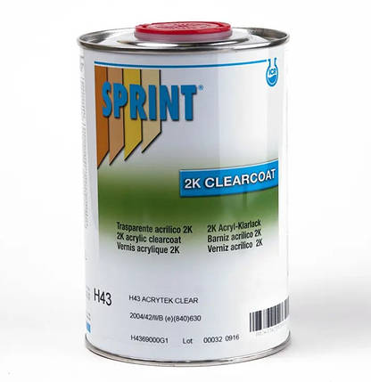 Лак акриловий проти подряпин Sprint H43 1 л, фото 1