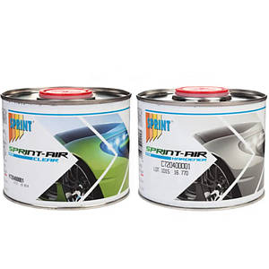 Лак (з затвердником C72) Sprint H72 AIR CLEAR А+В 1 л